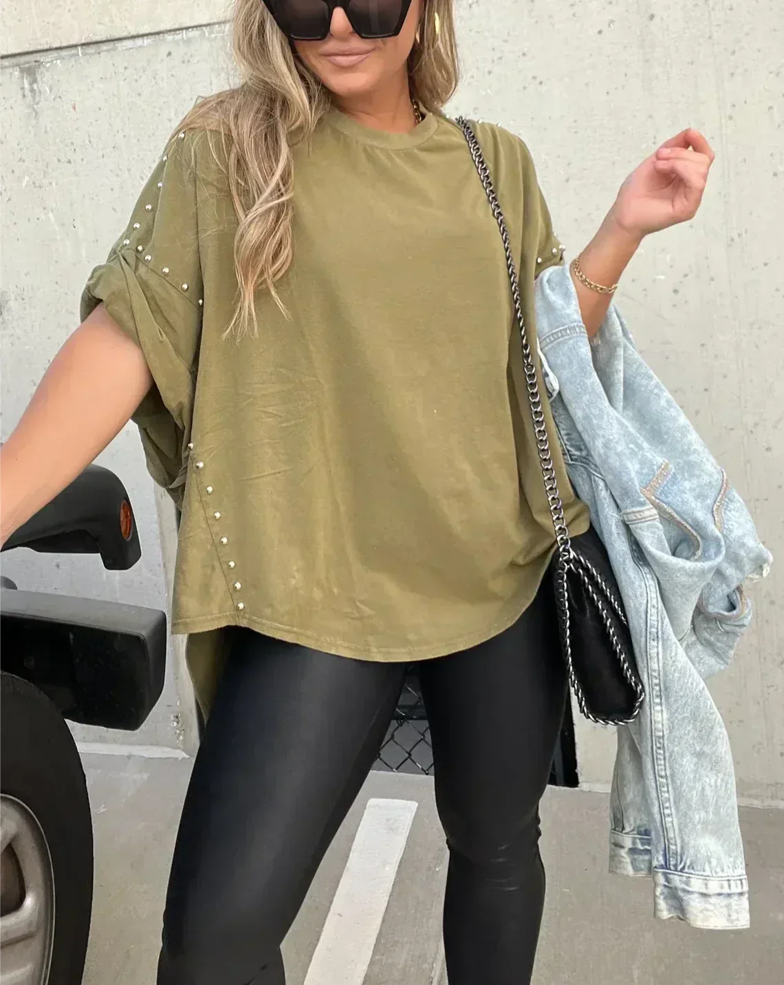 Oranji ® | Anya | Stijlvol Overmaat Shirt
