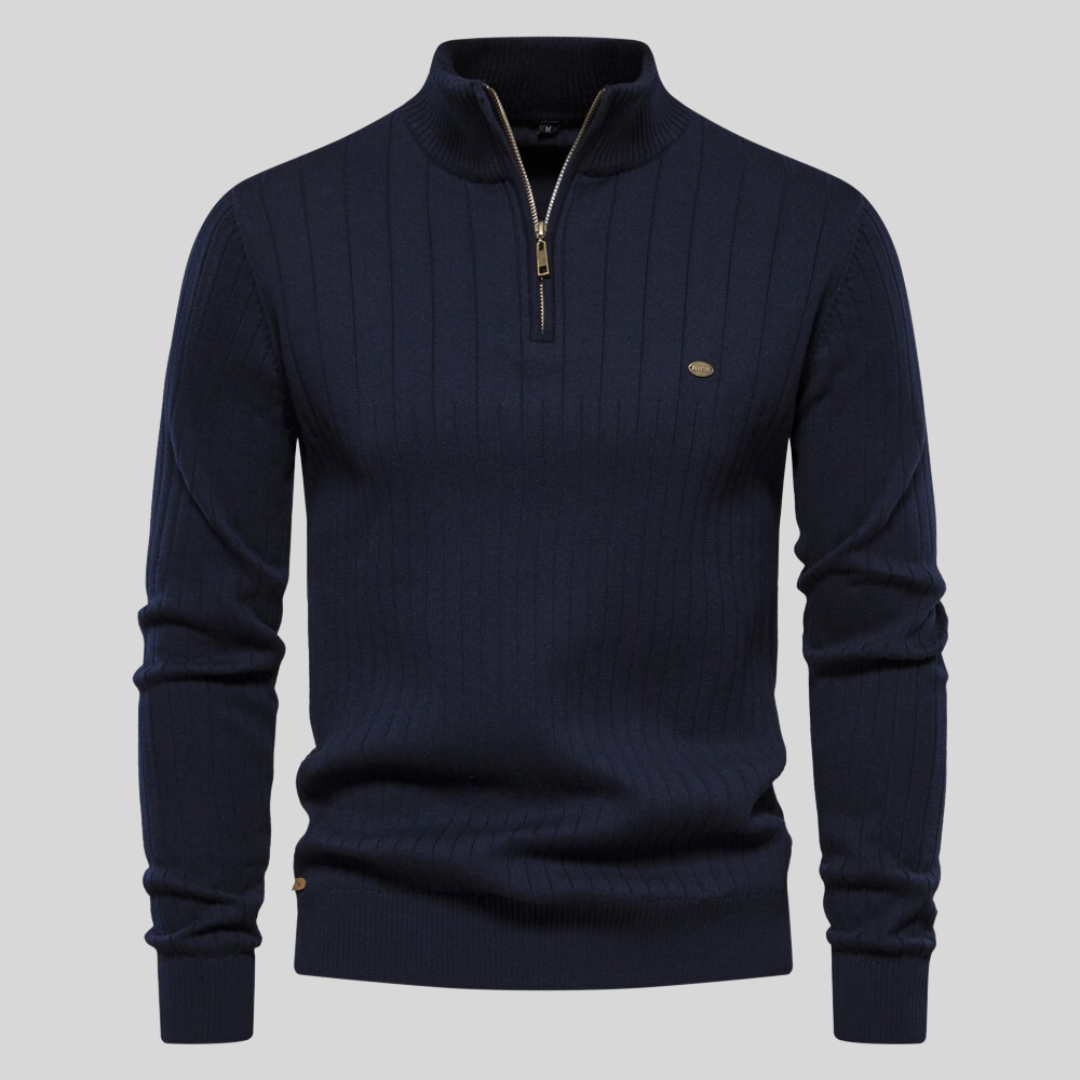 Oranji ® | Gebreide ZipUp Trui Comfort