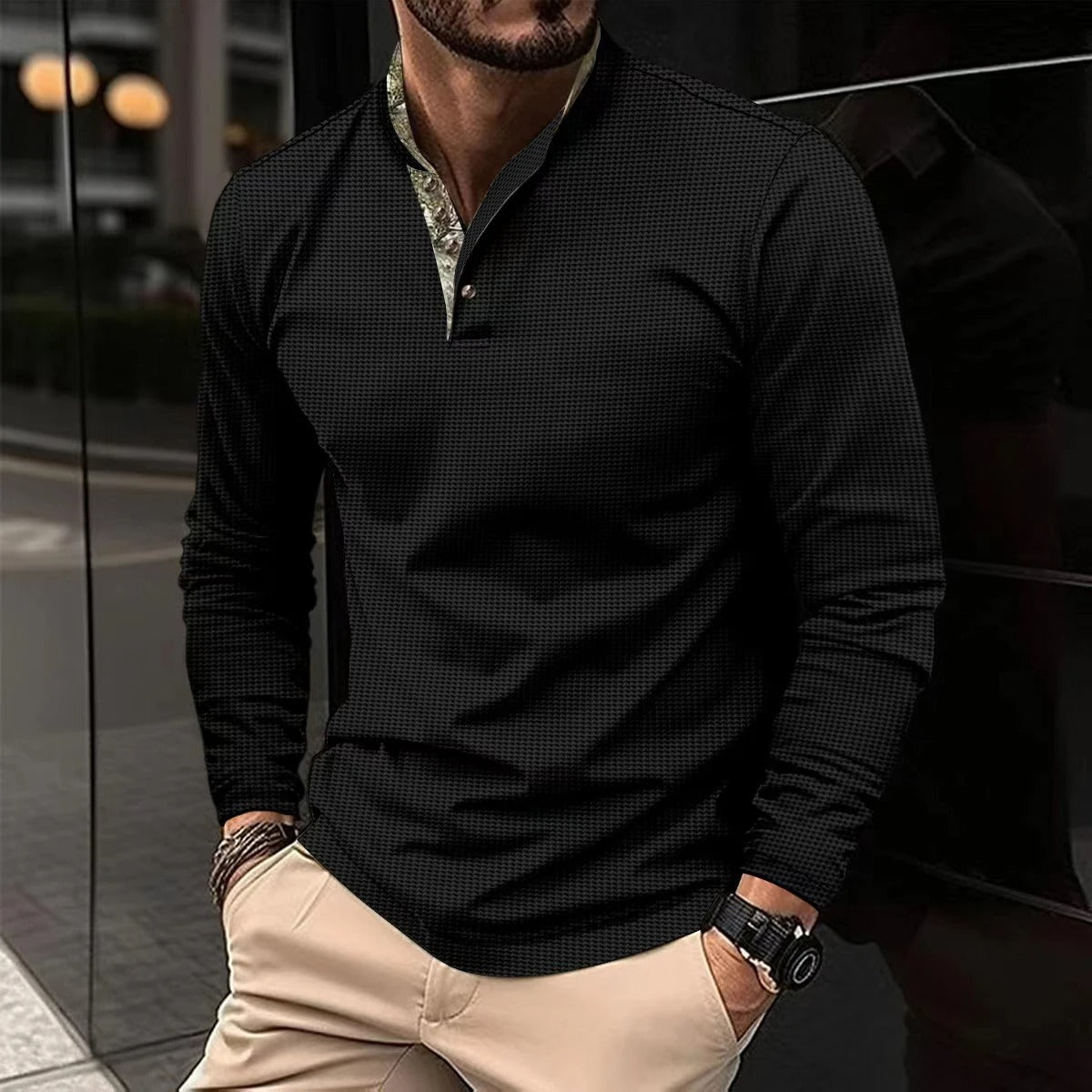 Oranji ® | Hugo Longsleeve Polo