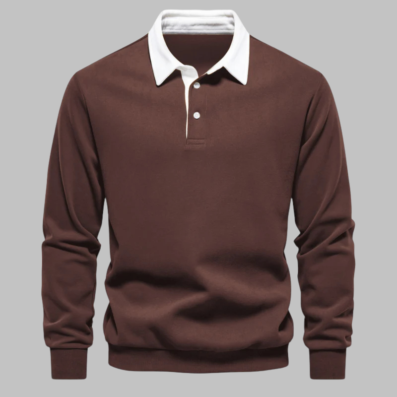 Oranji ® | Klassieke Herensweater met Polokraag