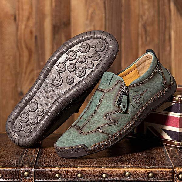 HEREN VINTAGE CASUAL LEEREN SCHOENEN 90893563