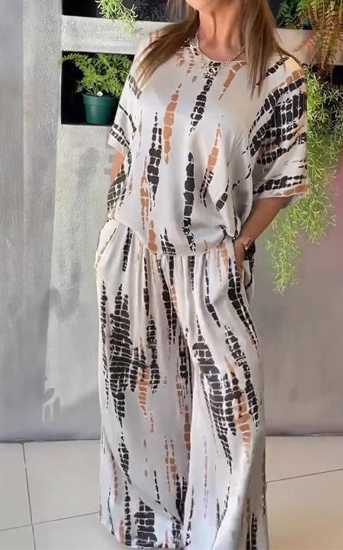 Oranji ® | Marie™ - Casual Printed Set