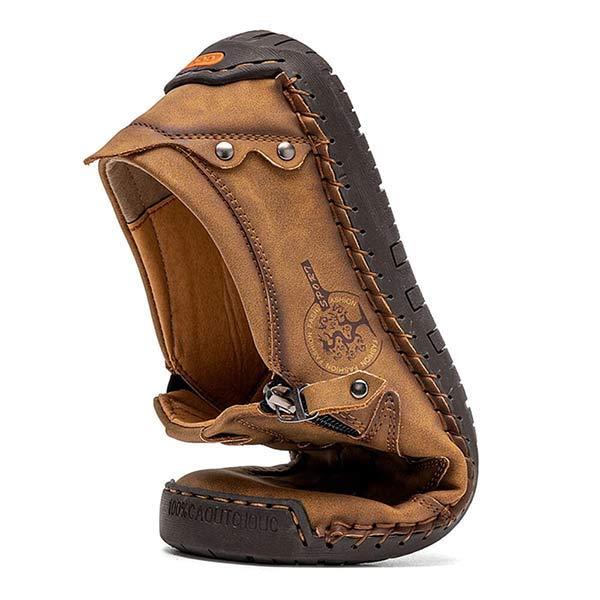 HEREN VINTAGE CASUAL LEREN SCHOENEN 90893563