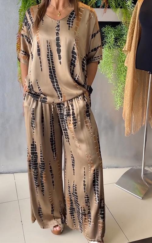 Oranji ® | Marie™ - Casual Printed Set