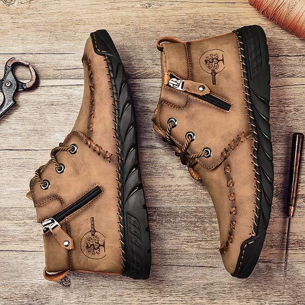 HEREN HANDGEWEEFDE ANKLE BOOTS 74087582