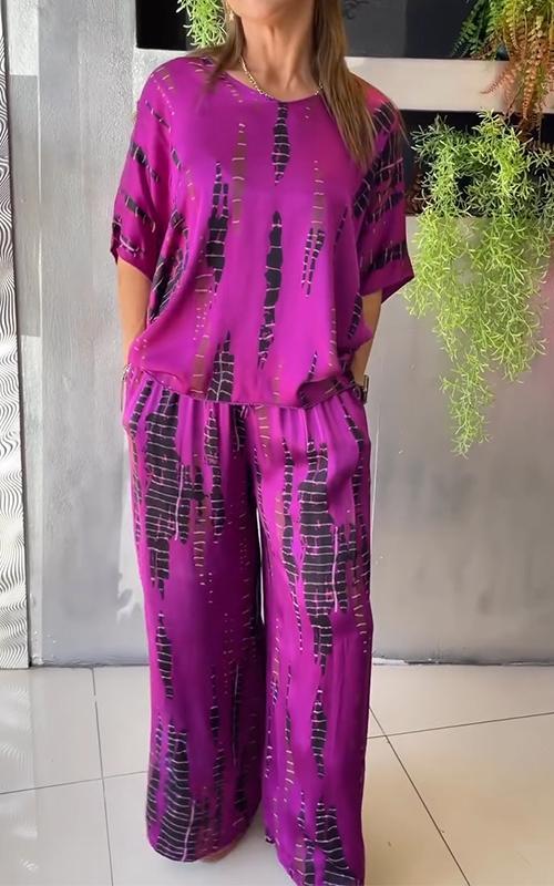 Oranji ® | Marie™ - Casual Printed Set