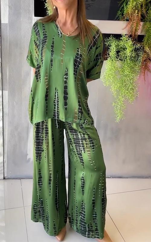 Oranji ® | Marie™ - Casual Printed Set