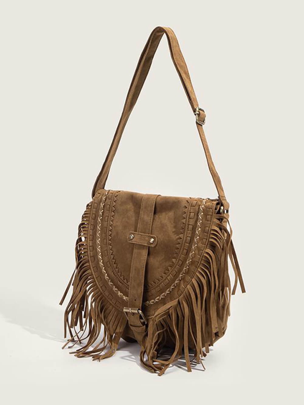 Oranji ® | Tjessi | Tas met franjes en gesp