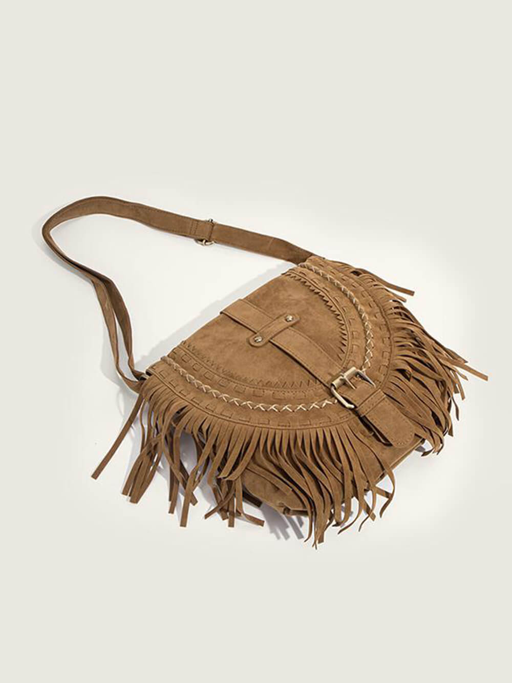 Oranji ® | Tjessi | Tas met franjes en gesp