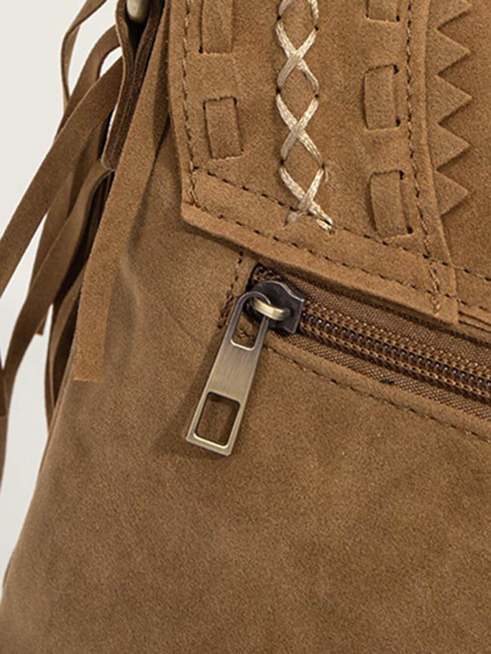 Oranji ® | Tjessi | Tas met franjes en gesp