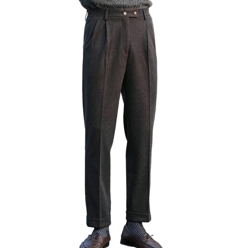 SHELBY WOOL | Heren Herfst-Winter Broeken