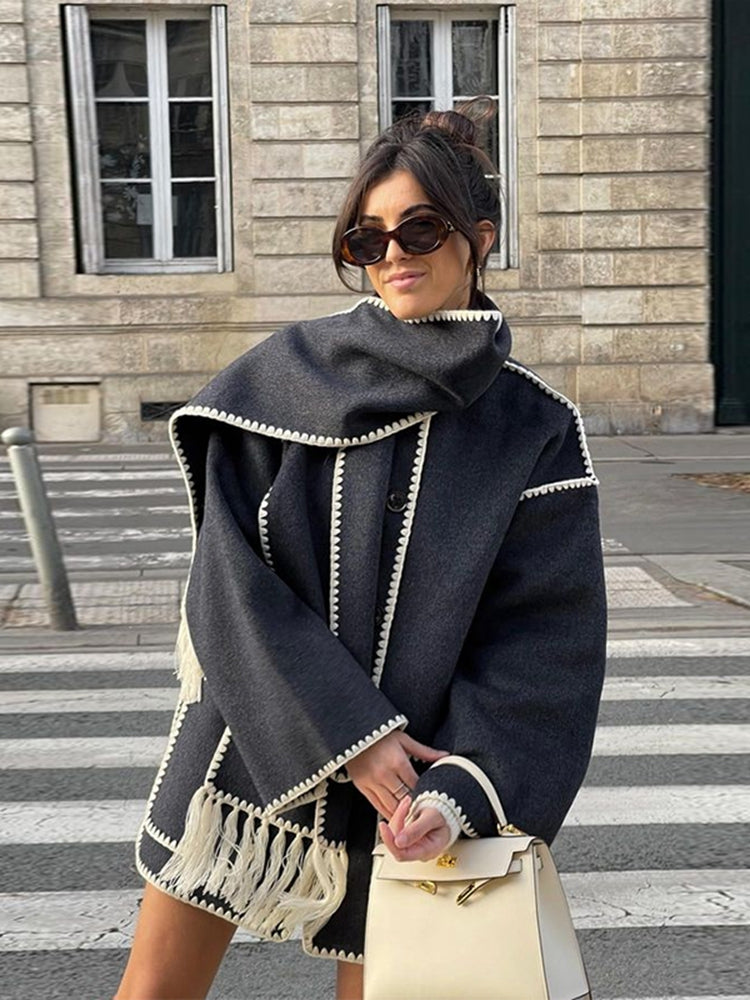 Oranji ® | Claire | Scarf Coat