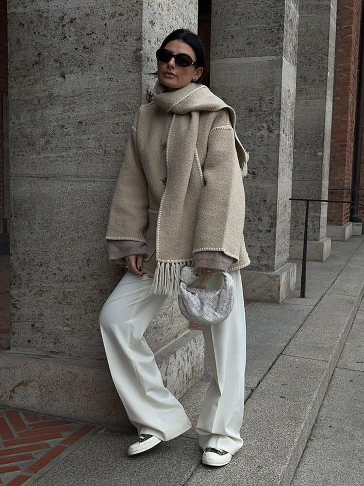 Oranji ® | Claire | Scarf Coat