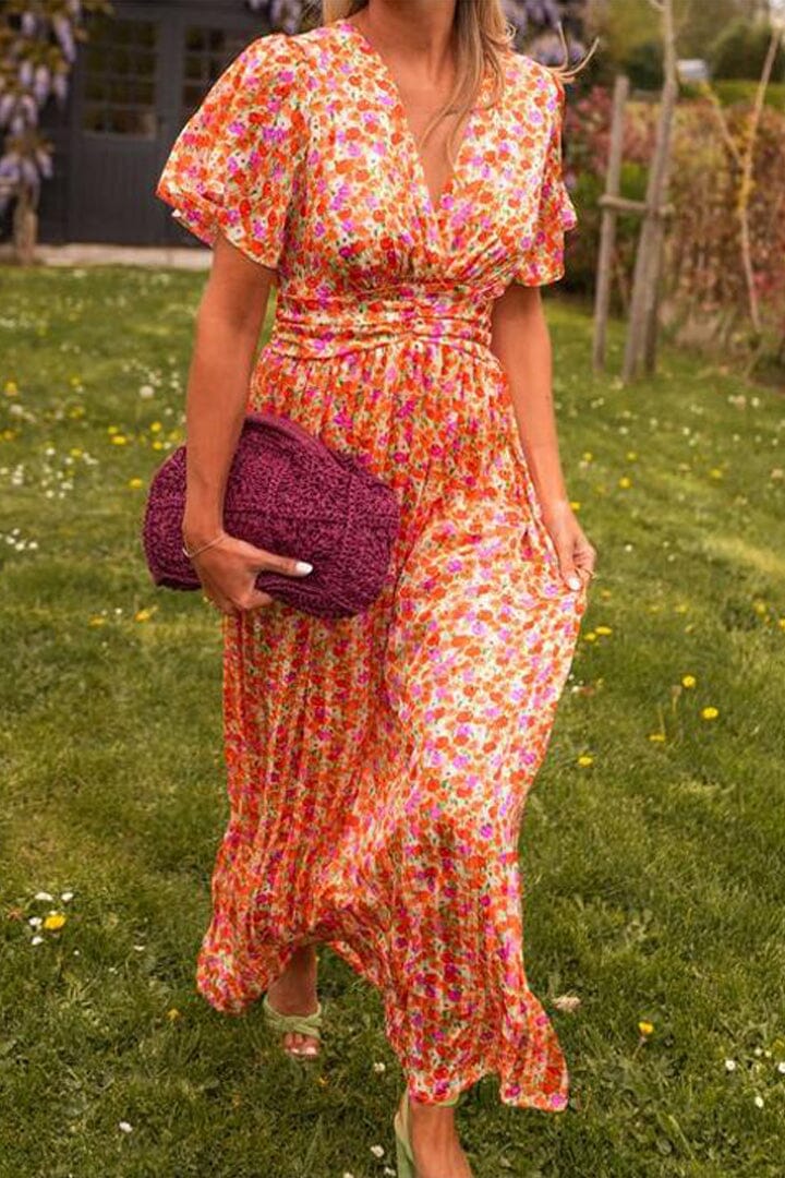 Oranji ® | Elegante Maxi-jurk met V-hals