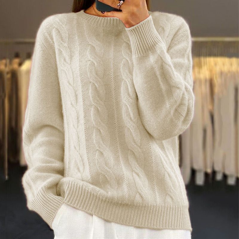 Amy™ | Knusse en trendy gebreide trui
