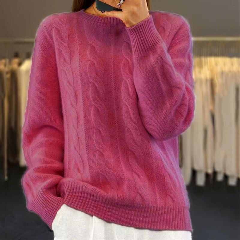 Amy™ | Knusse en trendy gebreide trui