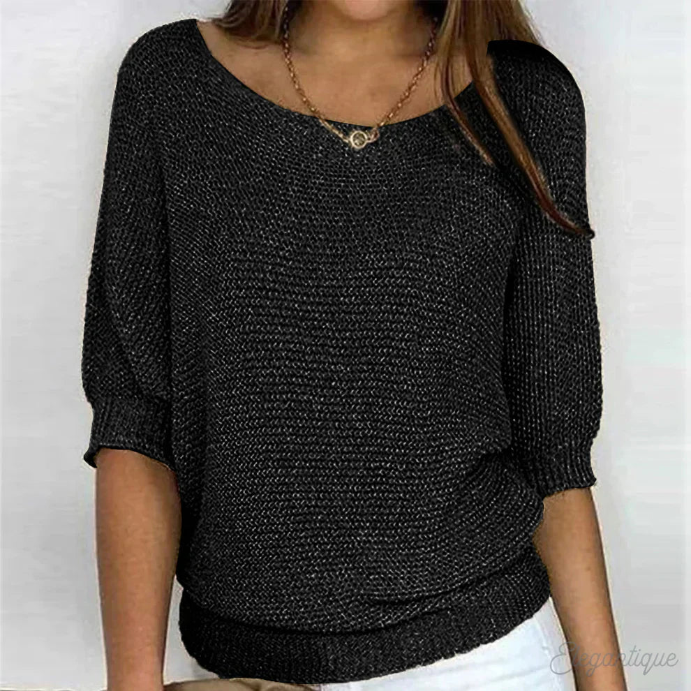 Antoinette™ | Losse Trui in Cozy Chic Stijl