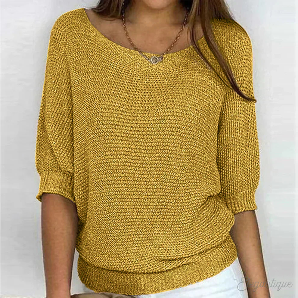 Antoinette™ | Losse Trui in Cozy Chic Stijl