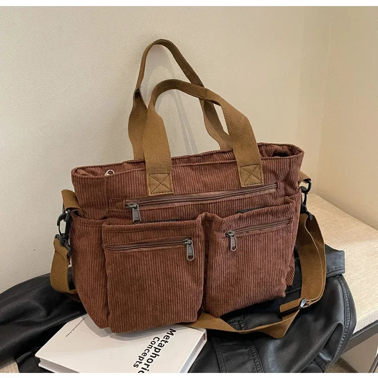 Oranji ® | Urban Cord Tote | Schoudertas