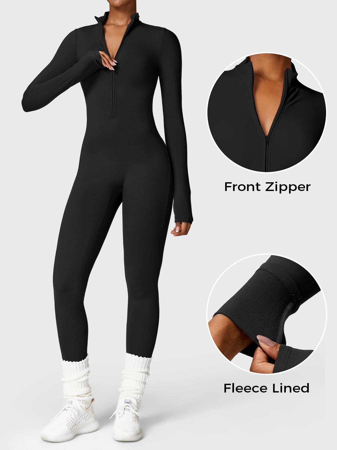 Oranji ® | Yara | Winter fleece Jumpsuit