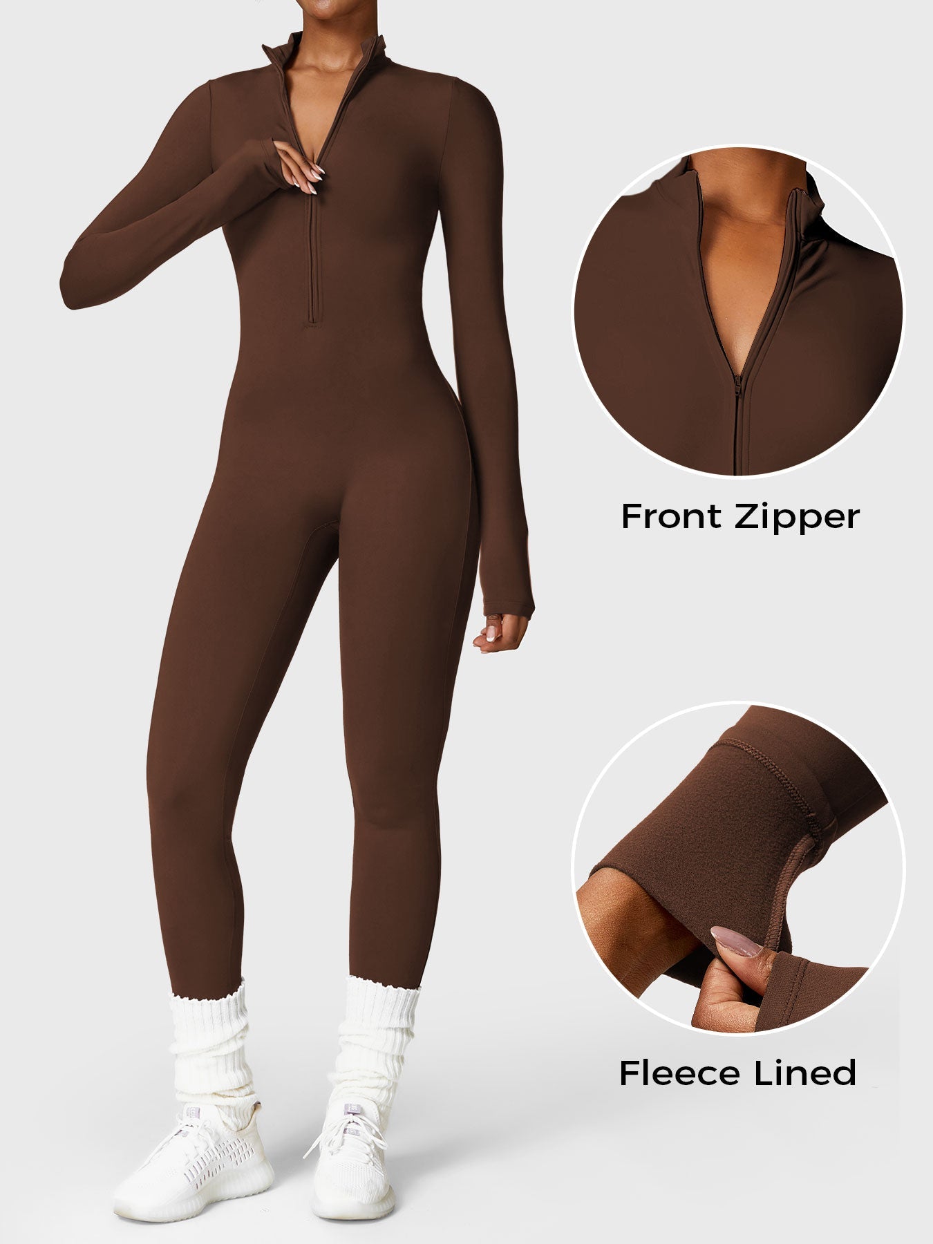 Oranji ® | Yara | Winter fleece Jumpsuit