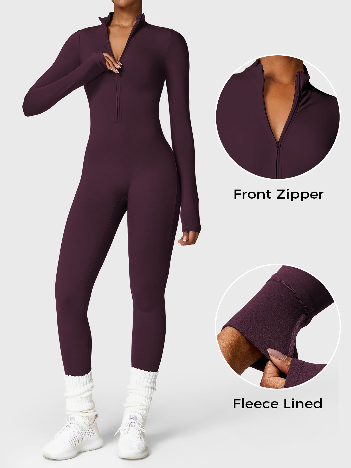 Oranji ® | Yara | Winter fleece Jumpsuit
