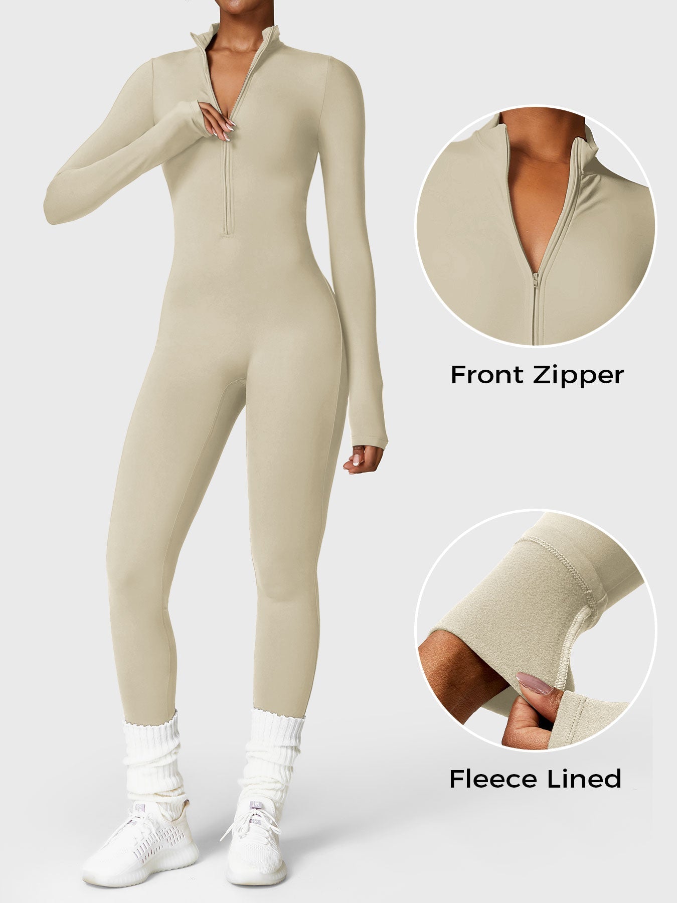 Oranji ® | Yara | Winter fleece Jumpsuit