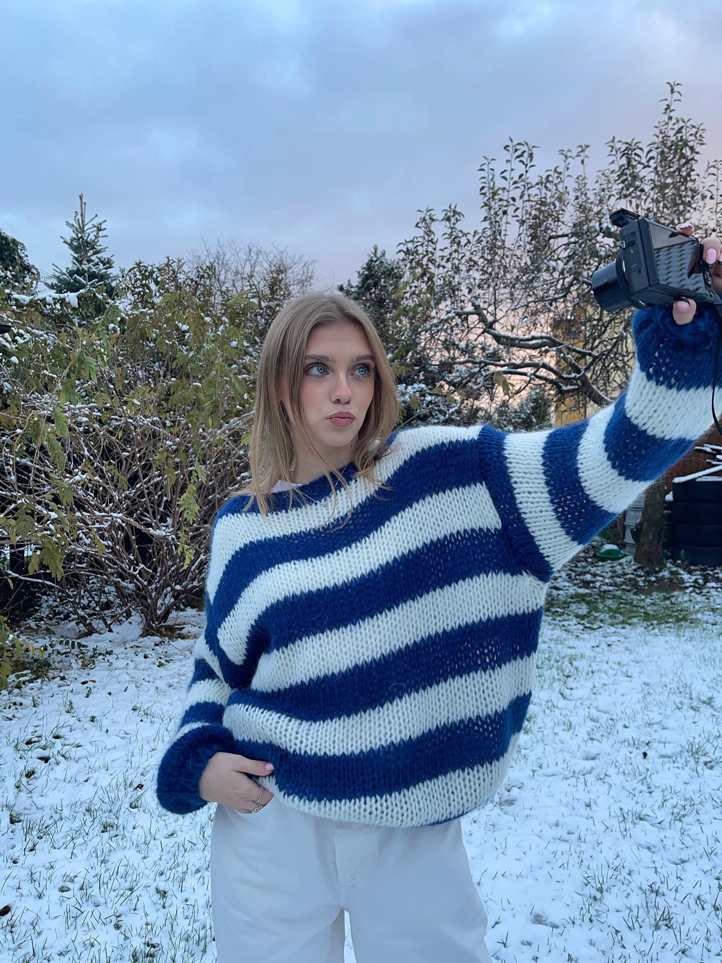 Oranji ® | Sophie | Olympia Knit Navy