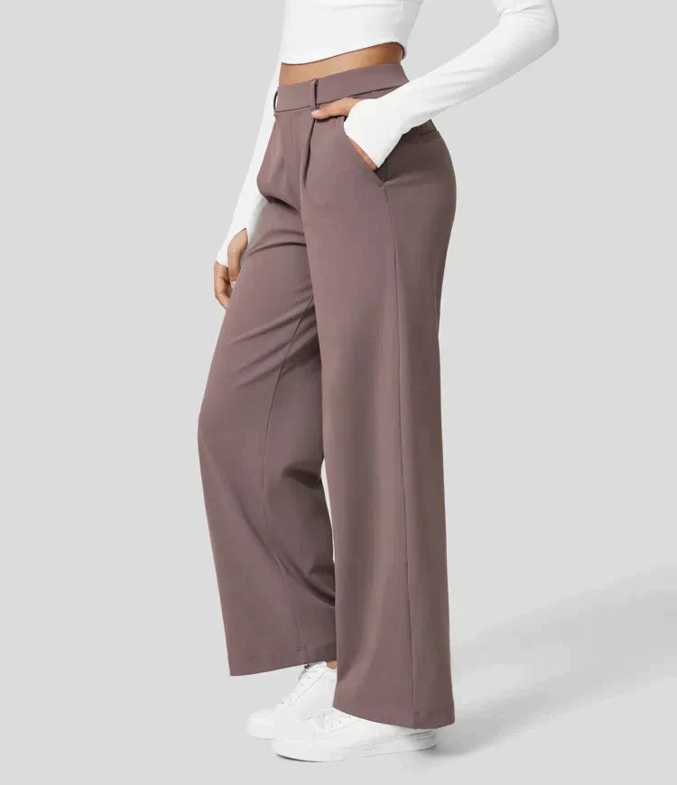 Oranji ® | Hailee | Stretchbroek met hoge taille