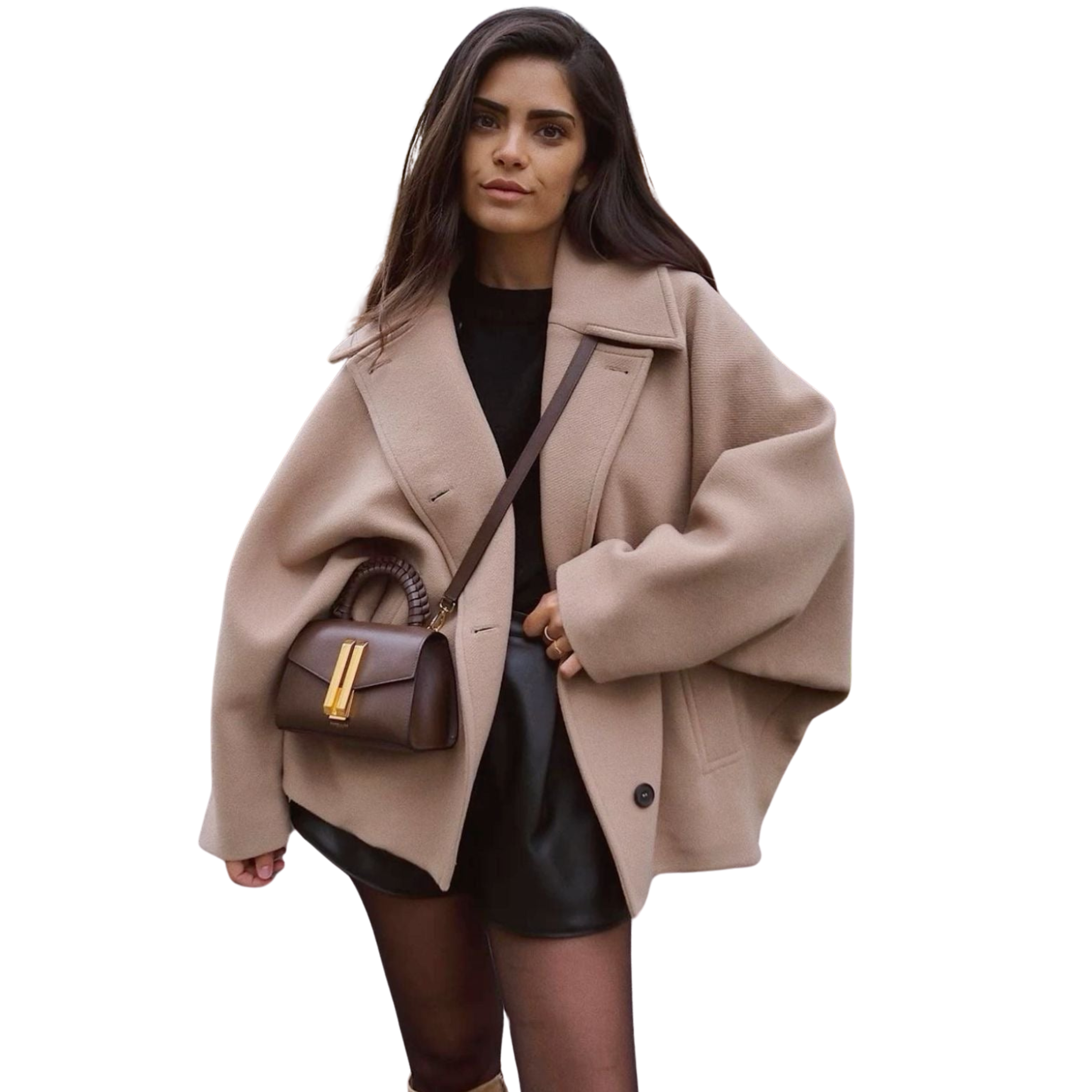 Oranji ® | Lovie | Oversized wool coat