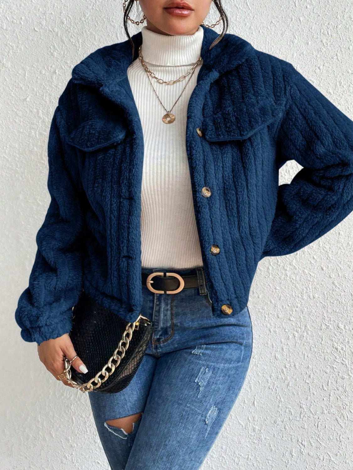 Oranji ® | Fuzzy | Warme Lente jas