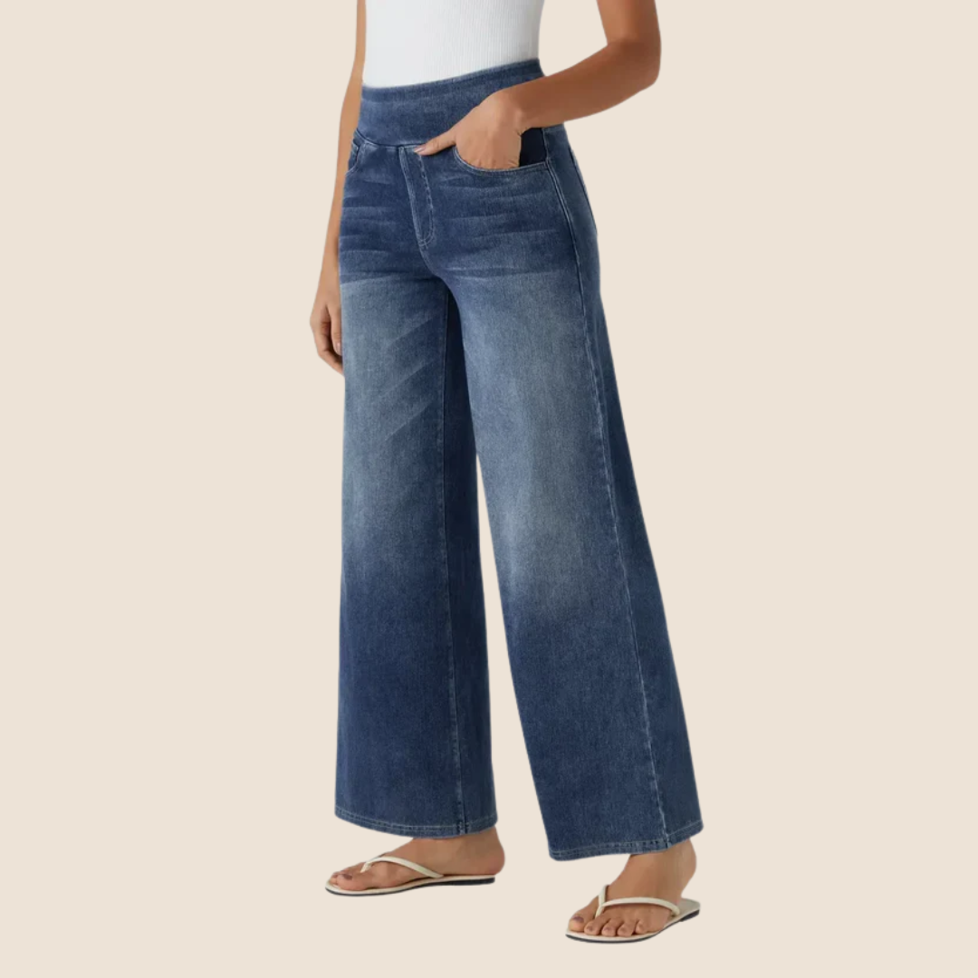 Eva | Elastische Hoge Taille Broek Met Comfortabele Pasvorm