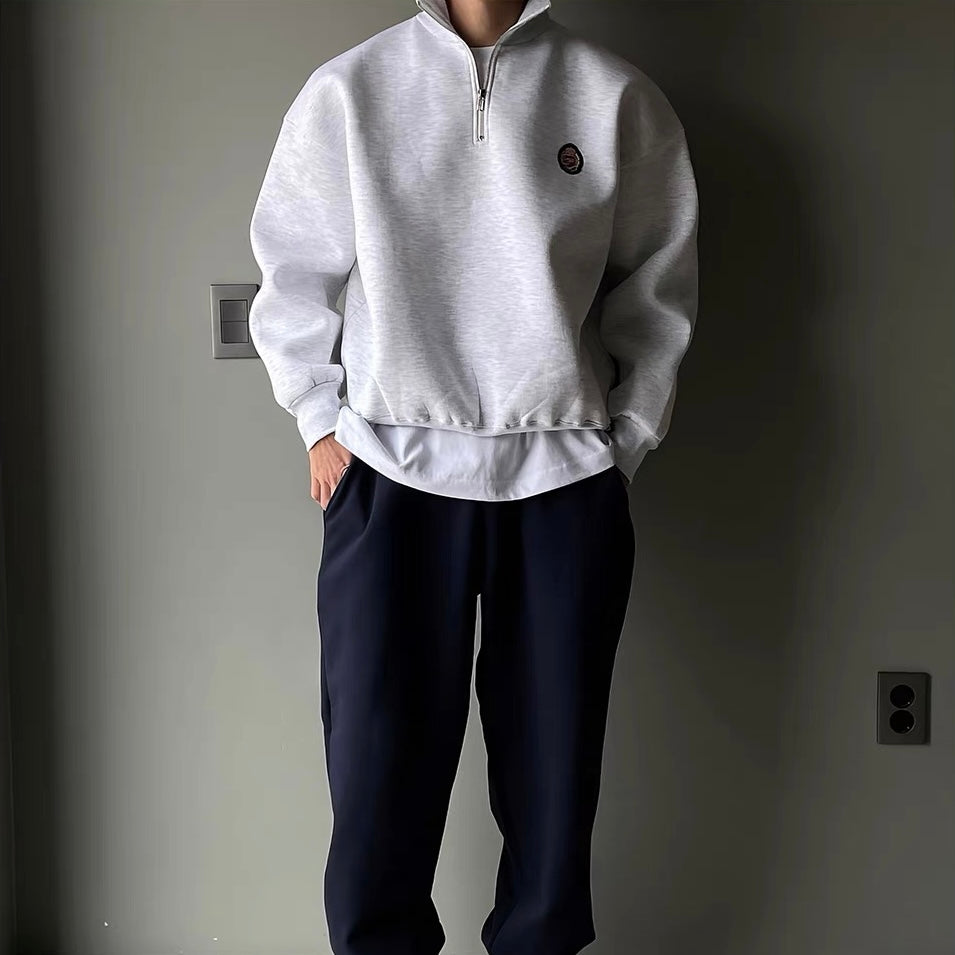 Oranji ® |  Half-Zip Heren Sweater | Sportief en Comfortabel | Perfect voor Elke Dag