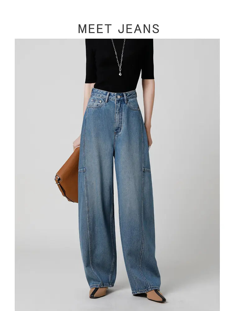 Oranji ® | hoge taille Arc jeans
