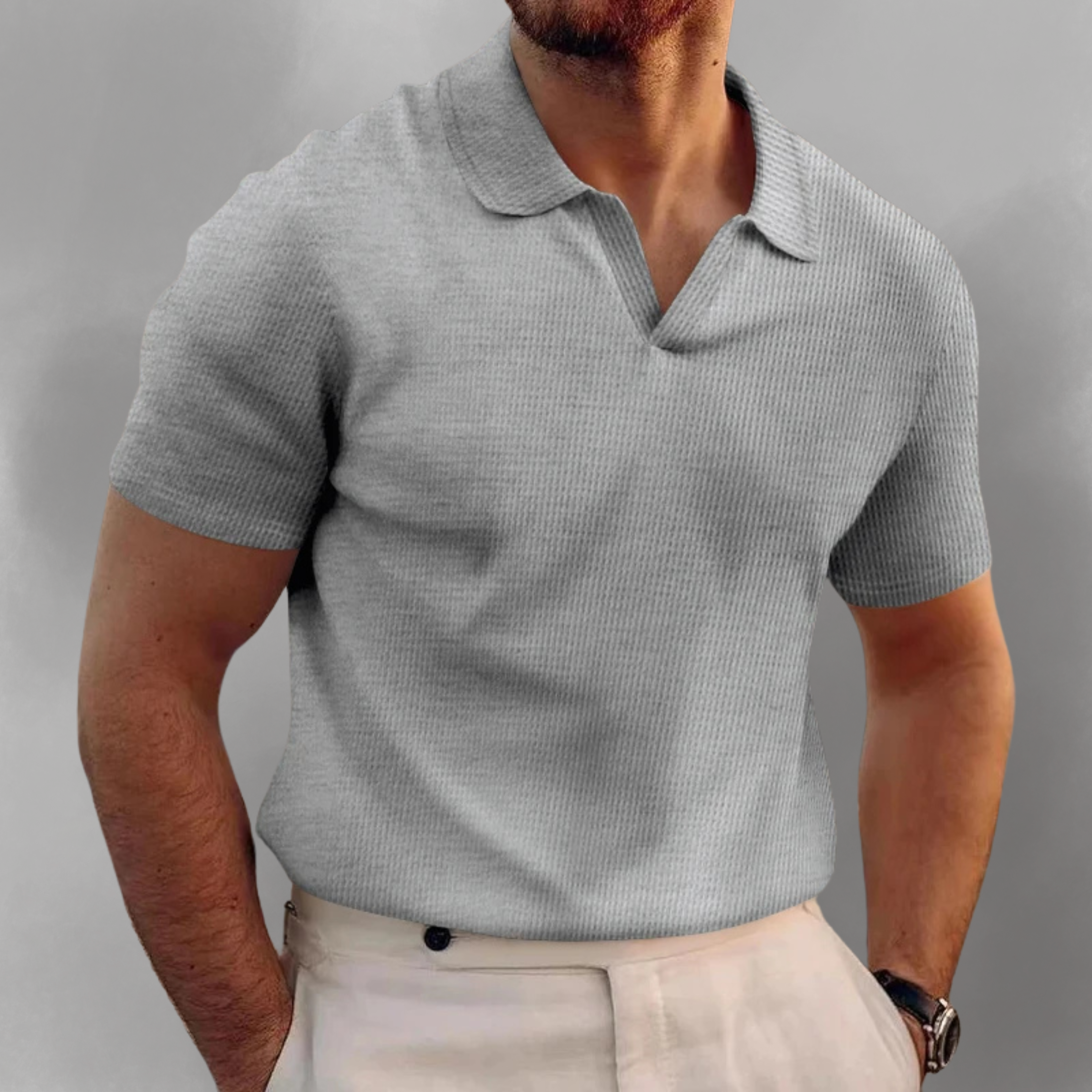 Oranji ® | Tijdloze elegantie van het witte polo