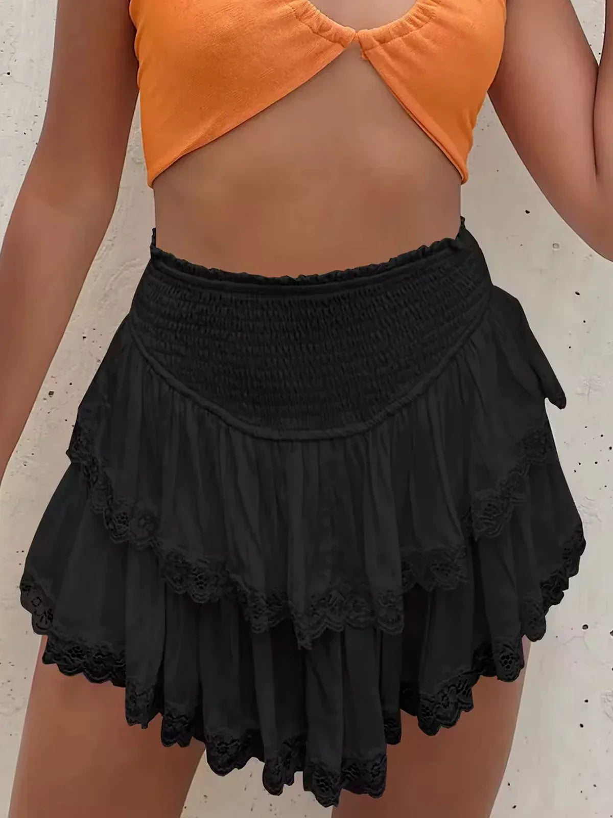 Oranji ® | Sized | gebreide trui en minirok