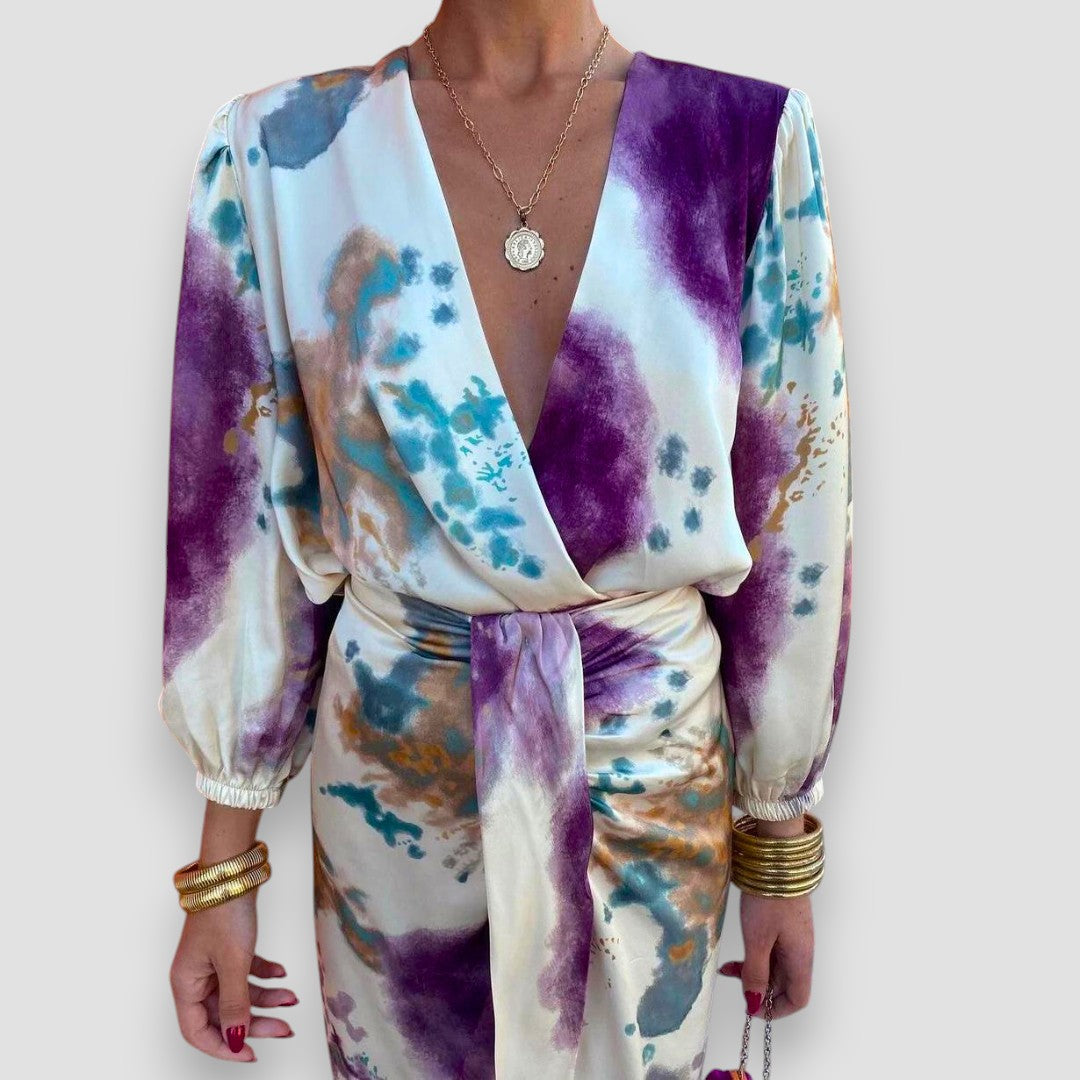 Oranji ® | Larissa | Elegante Jurk met V-Hals