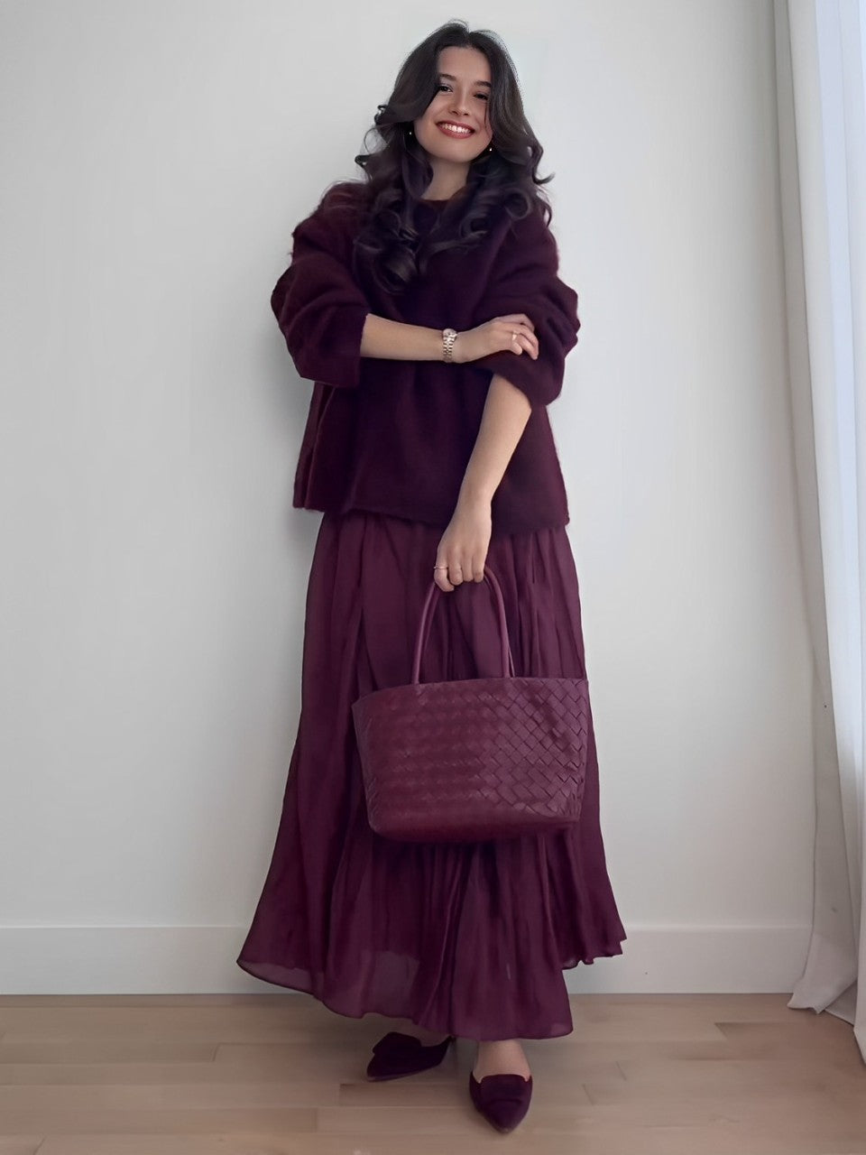 Oranji ® | Oversized Mohair-Blend Set