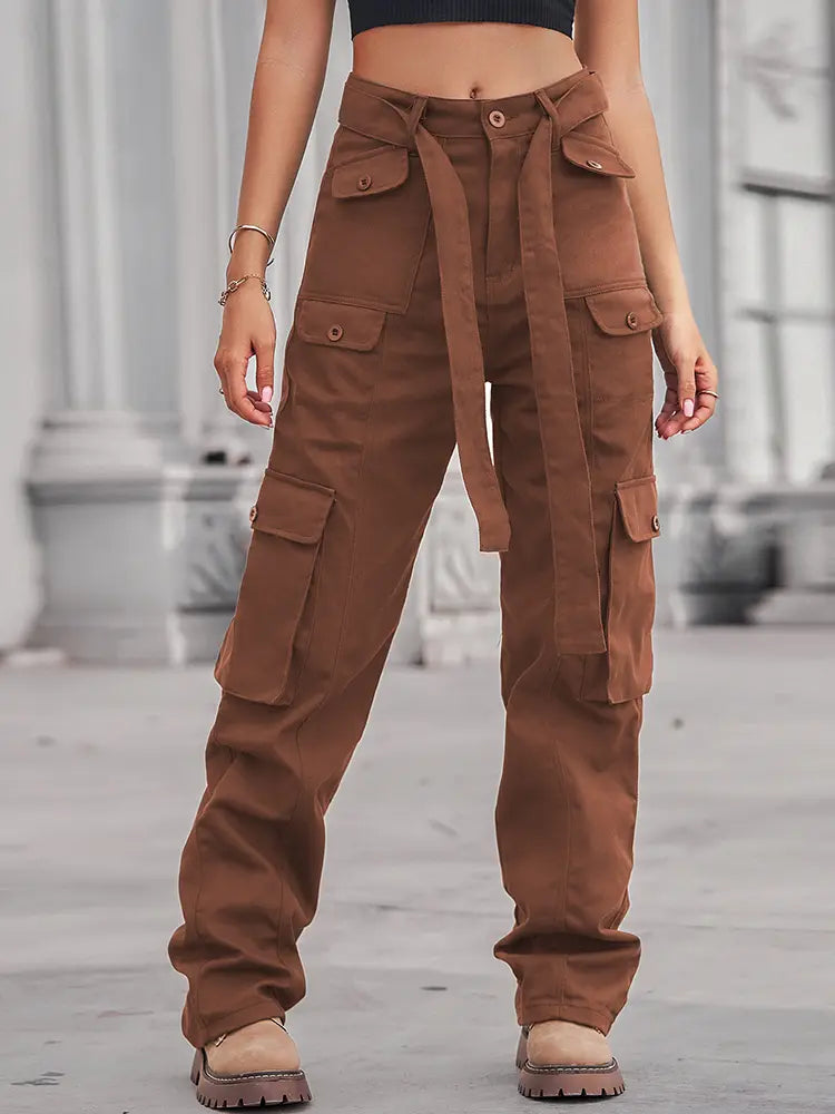 Oranji ® | Multi | Denim Cargo Broek