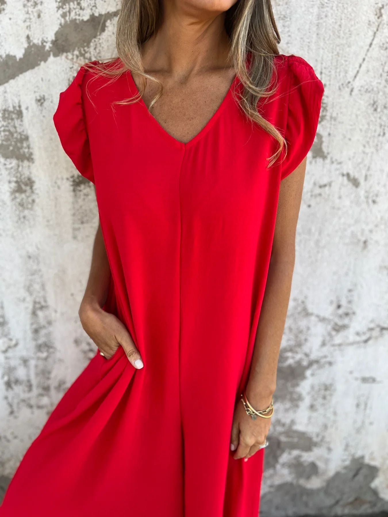 Karolina – Jumpsuit met Dekolleté en Panterprint