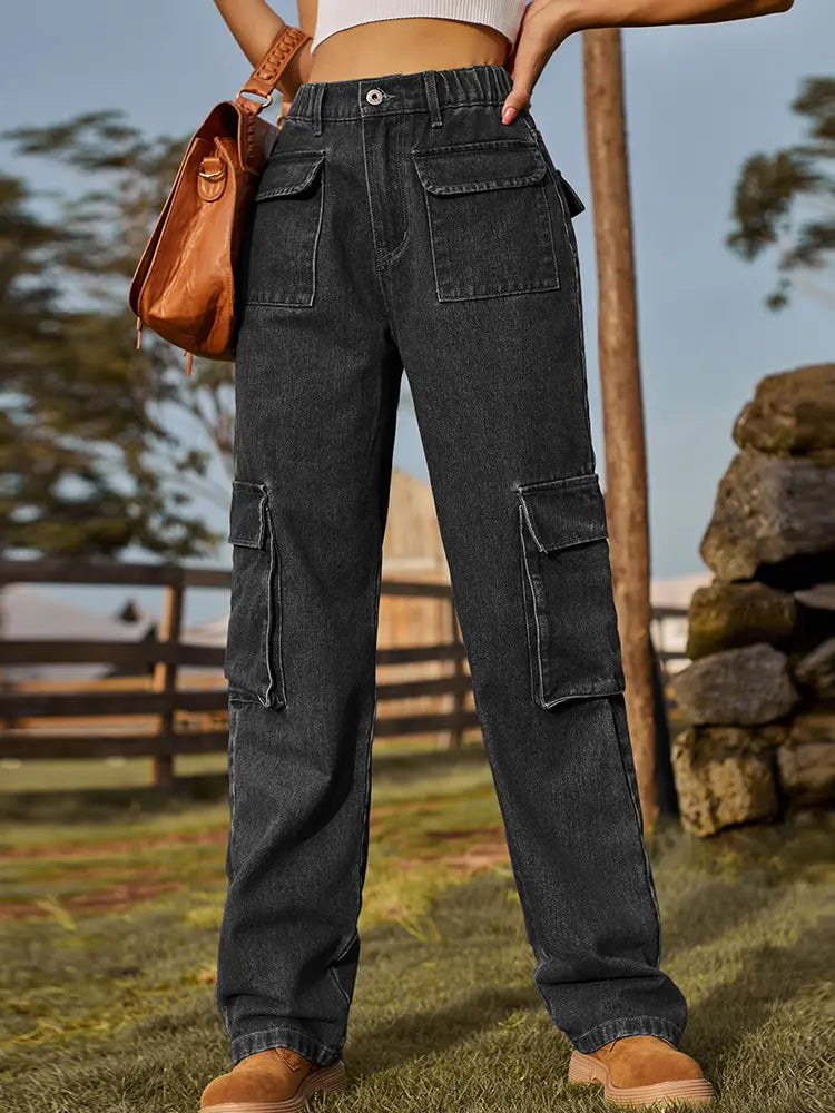 Oranji ® | Utility | Denim Cargo Broek