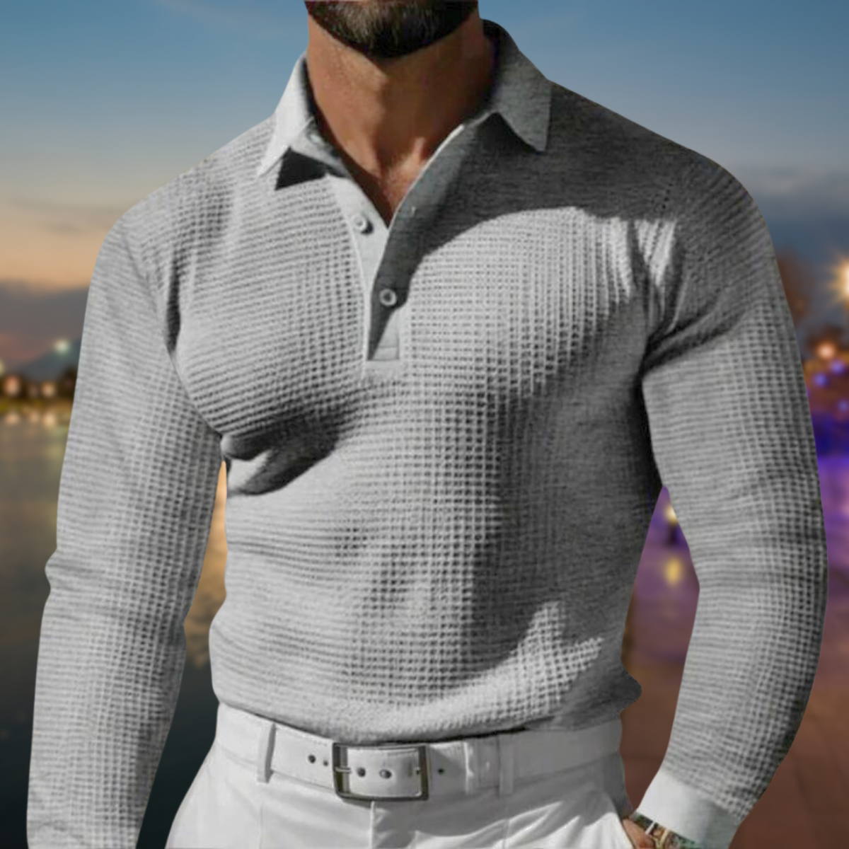 Oranji ® | Comfort Polo Sweater