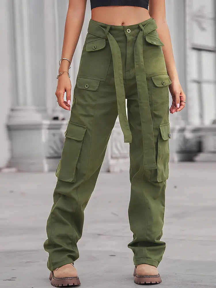 Oranji ® | Multi | Denim Cargo Broek