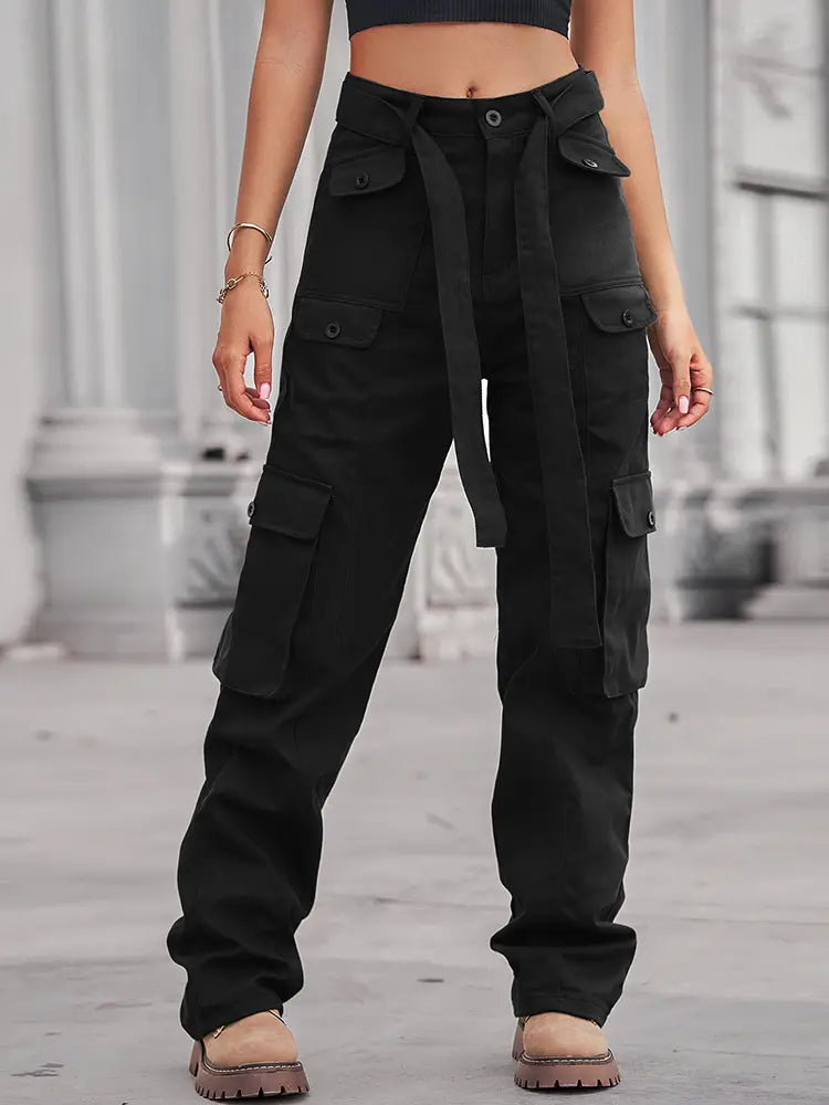 Oranji ® | Multi | Denim Cargo Broek