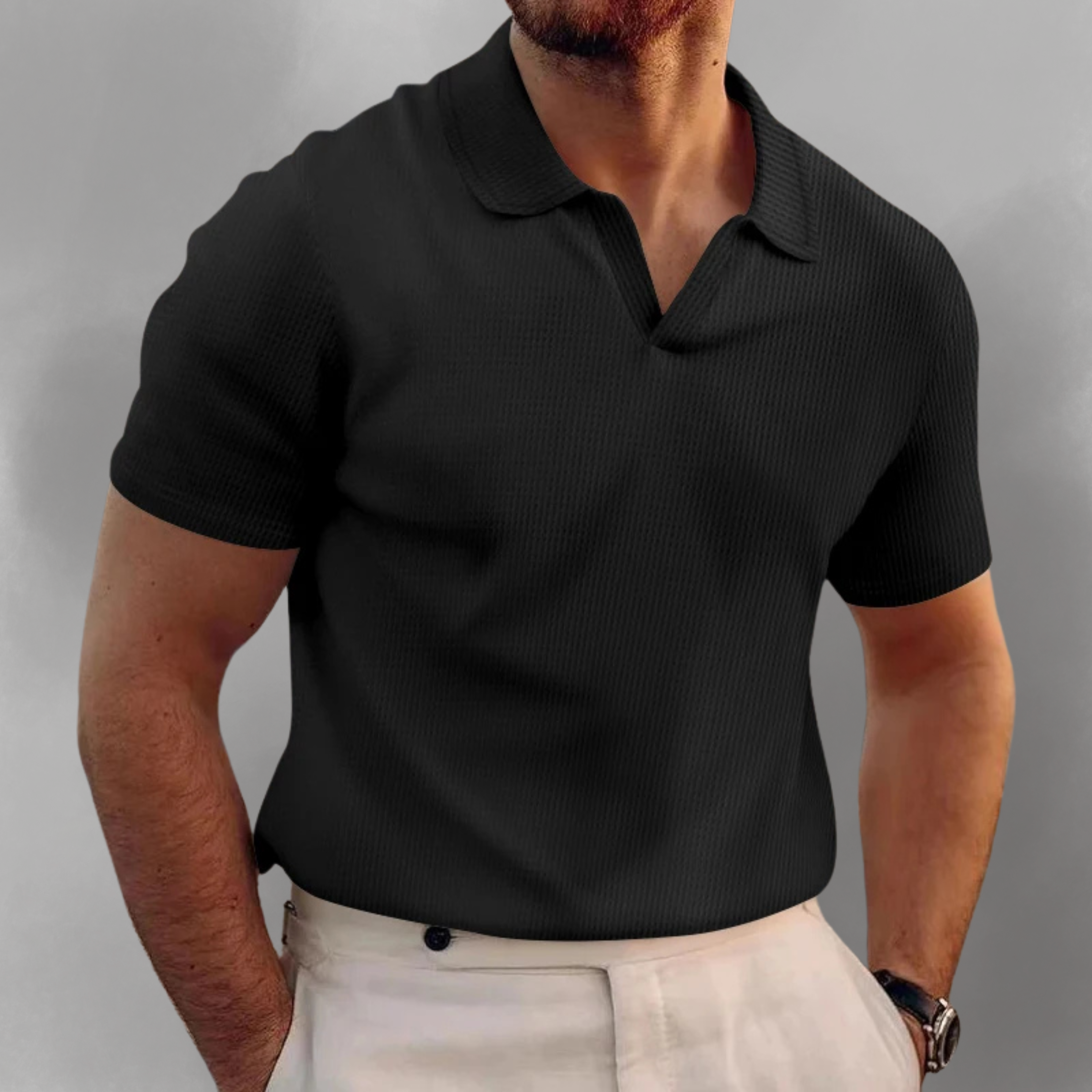 Oranji ® | Tijdloze elegantie van het witte polo