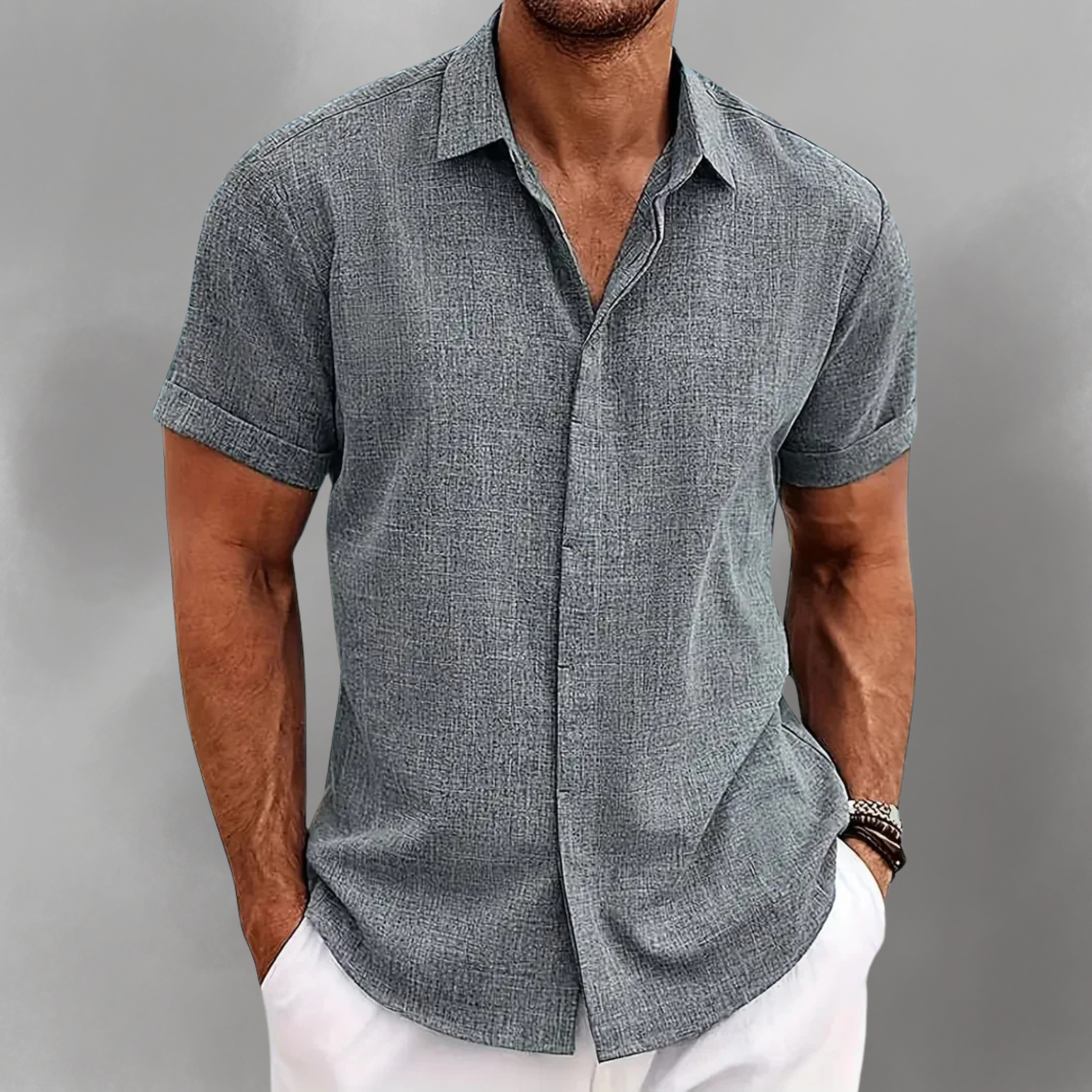Oranji ® | Het zomerse overhemd met een discrete charme