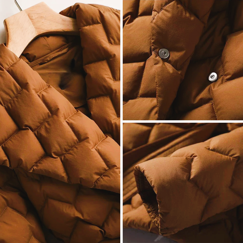 Annabel | Gevoerde Jas met Ceintuur