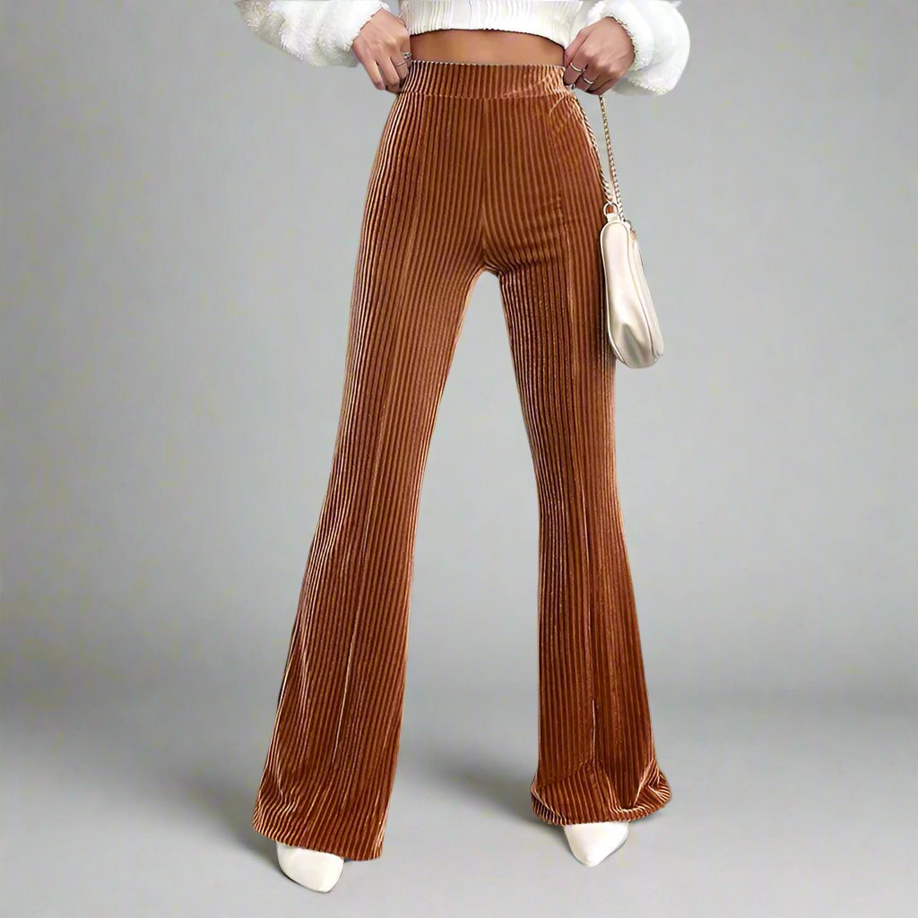 Oranji ® | Conti | Flare Corduroy Broek