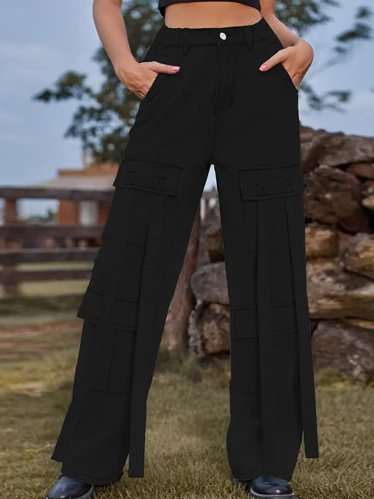 Oranji ® | Vinta | Denim Cargo Broek