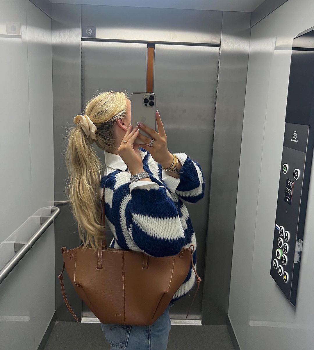 Oranji ® | Sophie | Olympia Knit Navy